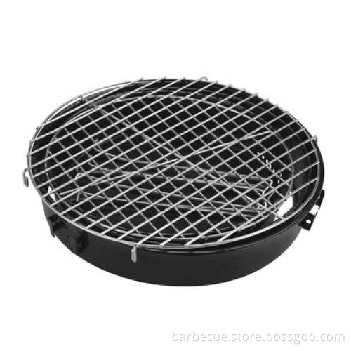 BBQ grill with cooler bag, suitable for promotions, measures 11-inch, made of carbon steel